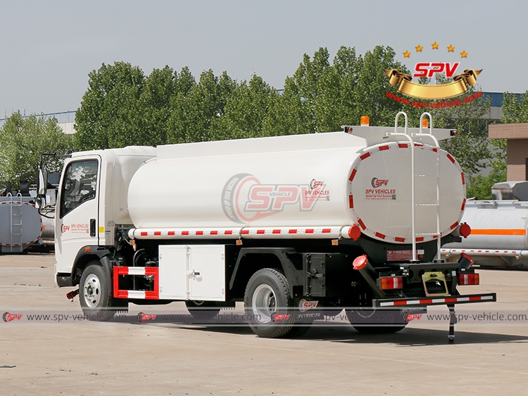 80,00 Litres Fuel Tank Truck Sinotruk - Rear Left Side